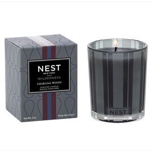 NEST NEW YORK CHARCOAL WOODS MINI VOTIVE CANDLE NWT